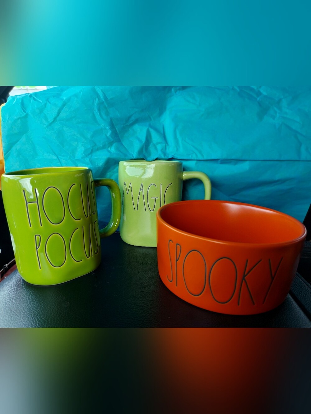 Rae Dunn Halloween Decor Set (NWOT)